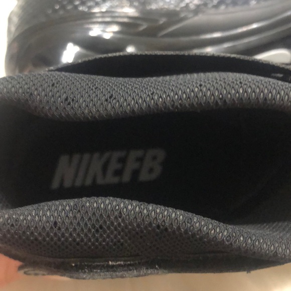 Nike Lunarbeast Black /white football cleats sz 17 - Picture 7 of 8